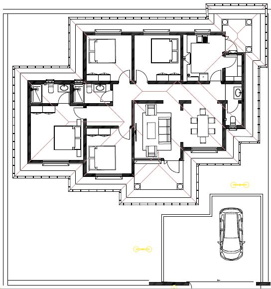 4 bedroom plan