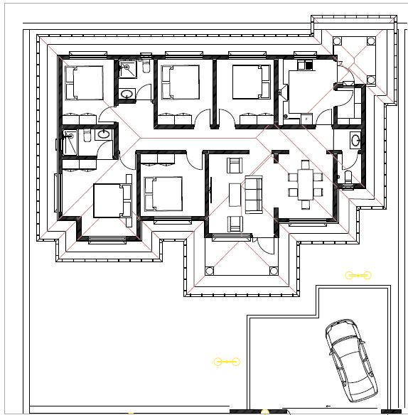 5 bedroom Plan